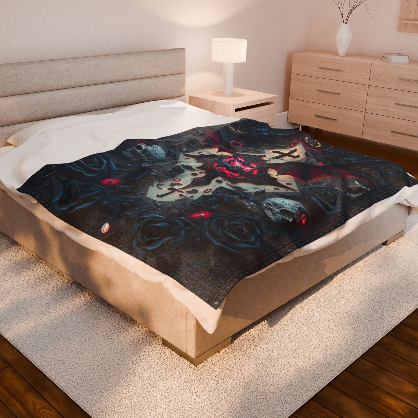 Nocturne Relics Plush Velveteen Blanket