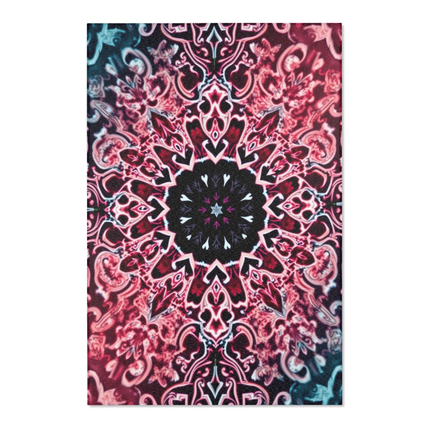 Veiled Thorn Gothic Area Rug for Vibrant Home Decor