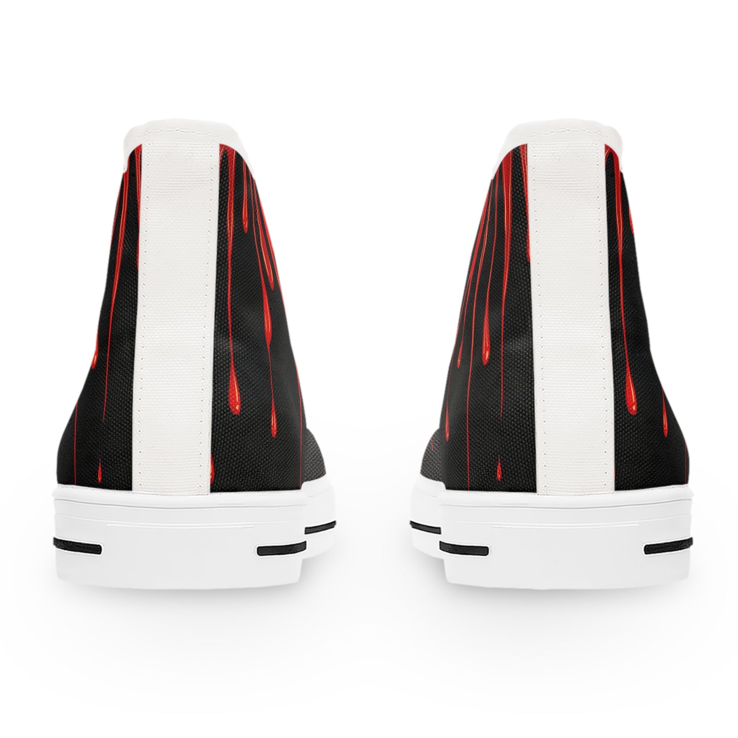 Dripping Blood Women's High-Top Sneakers