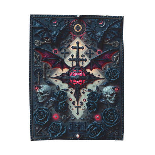 Nocturne Relics Plush Velveteen Blanket