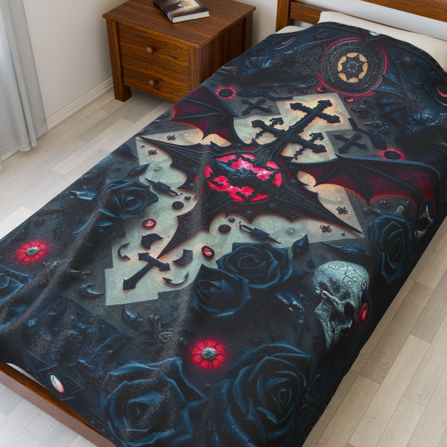 Nocturne Relics Plush Velveteen Blanket