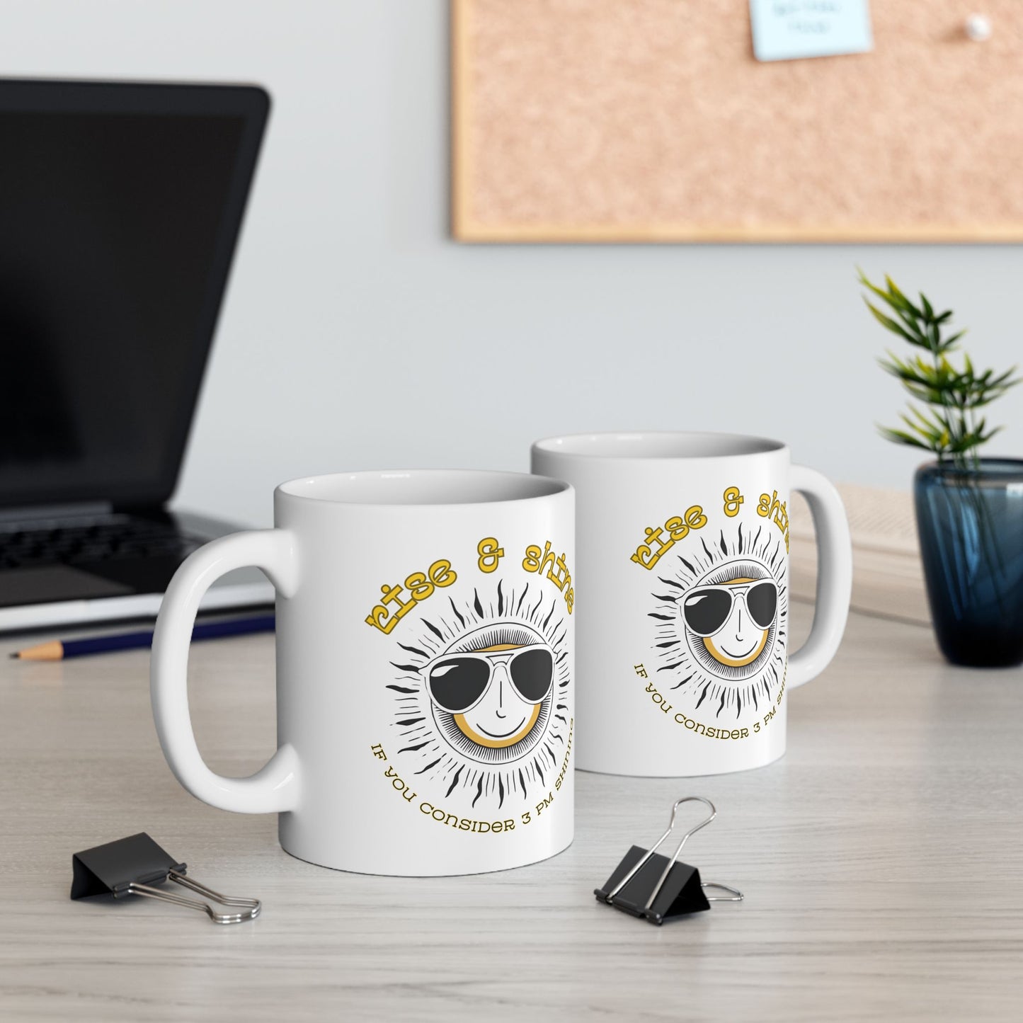 Gothic Coffee Mug - Rise and Shine