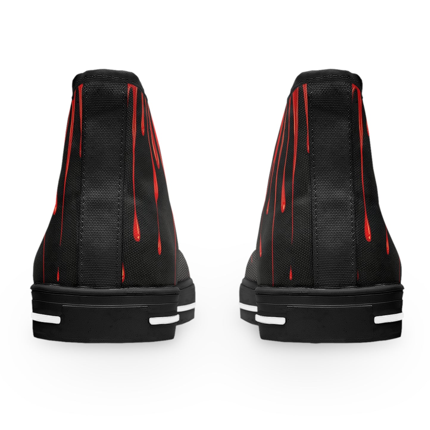 Dripping Blood Women's High-Top Sneakers