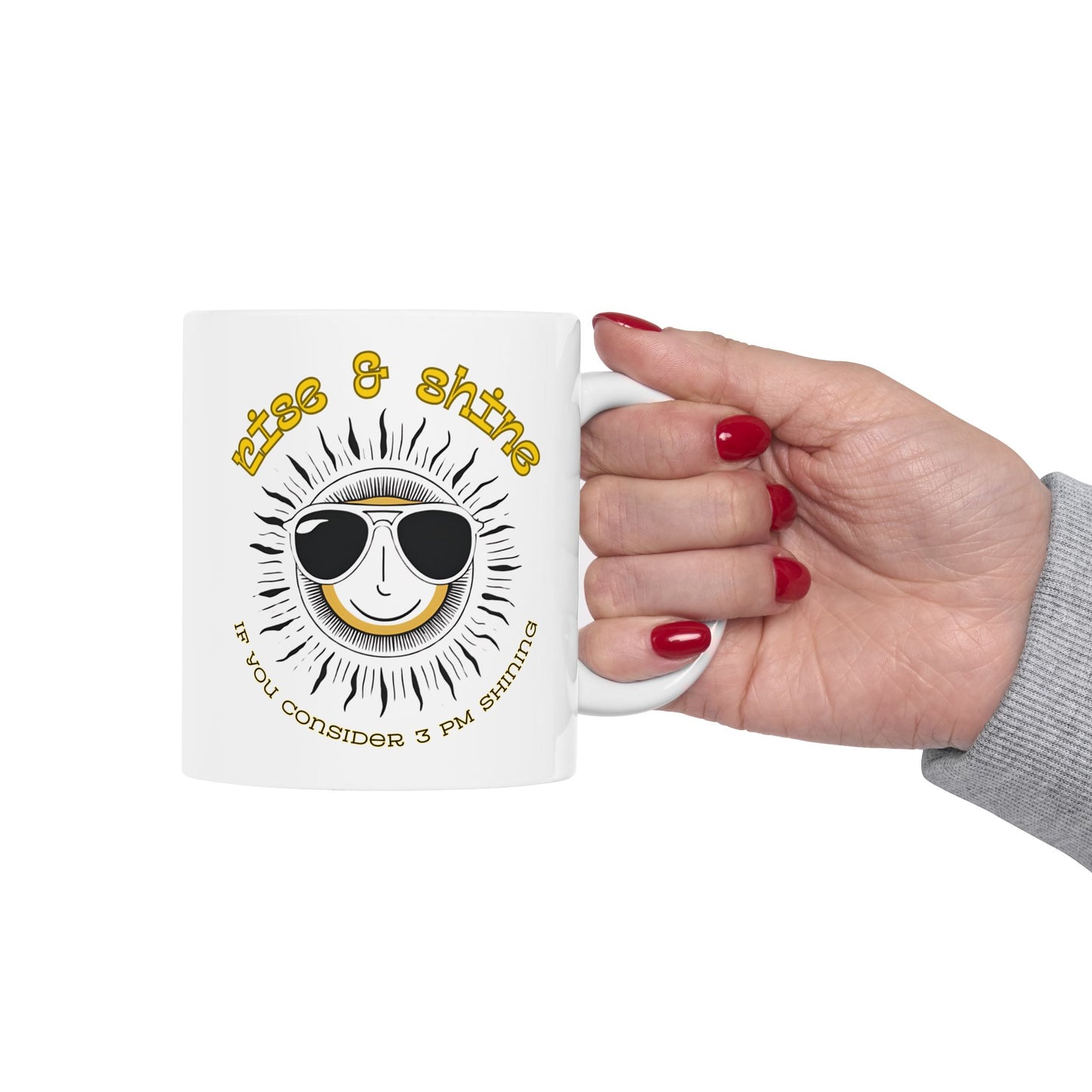 Gothic Coffee Mug - Rise and Shine