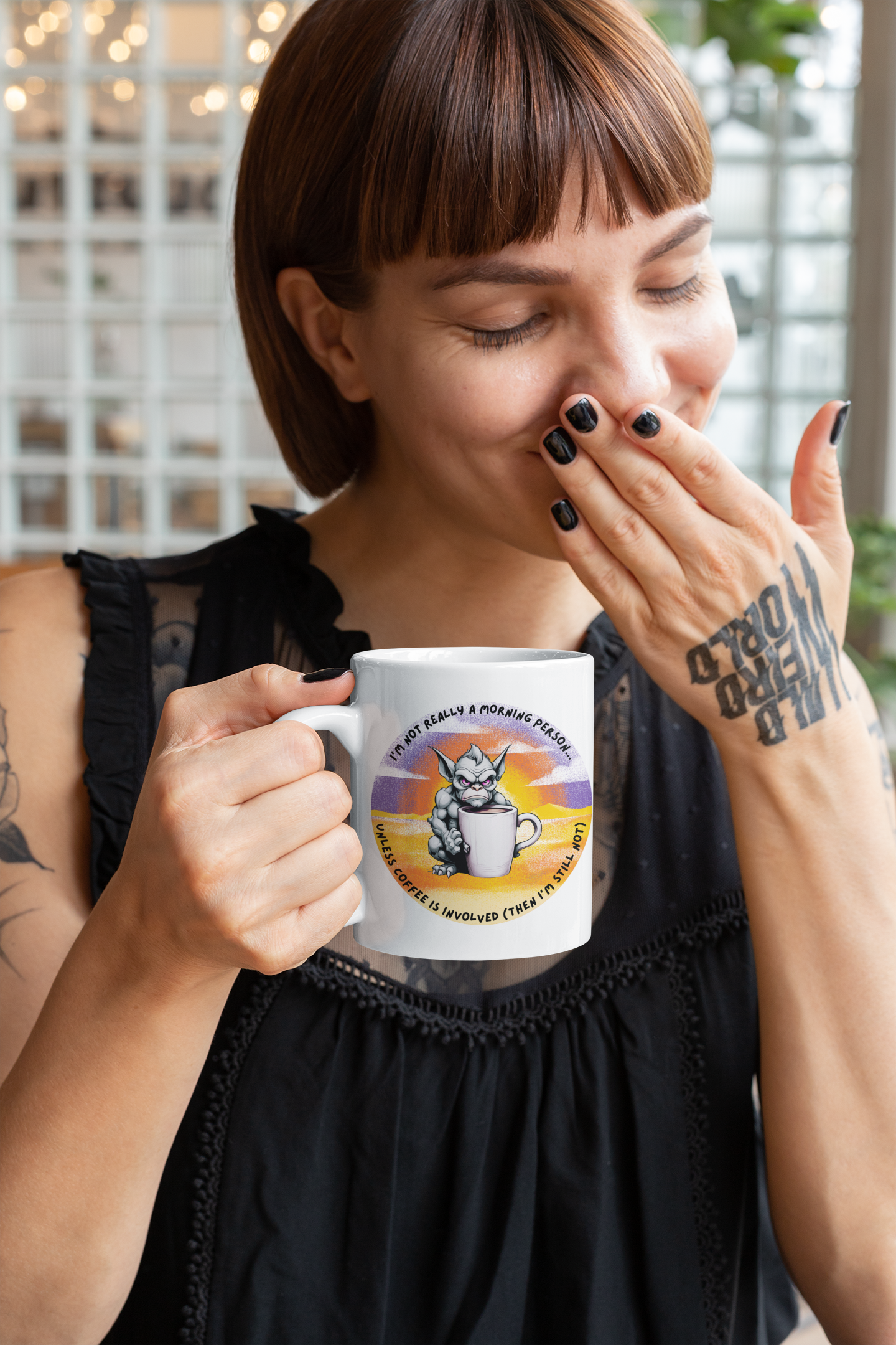 I'm Not Really a Morning Person Unless Coffee is Involved: Coffee Mug